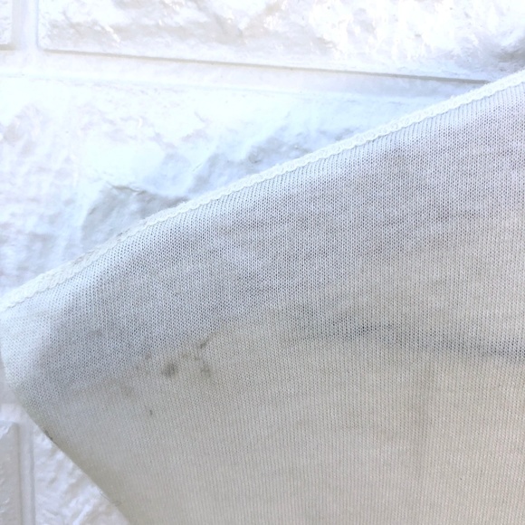 NWT UNIF F*ck On Cut Off Distressed Scoop Neck Top - Picture 3 of 5